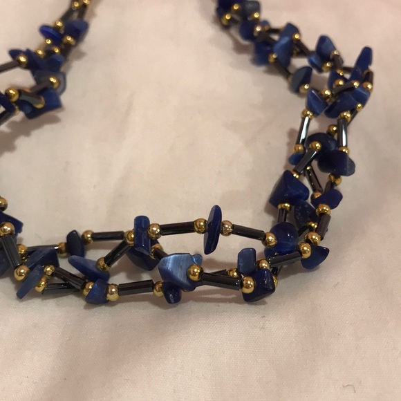 Dazzling Blue Necklace - Picture 2 of 4